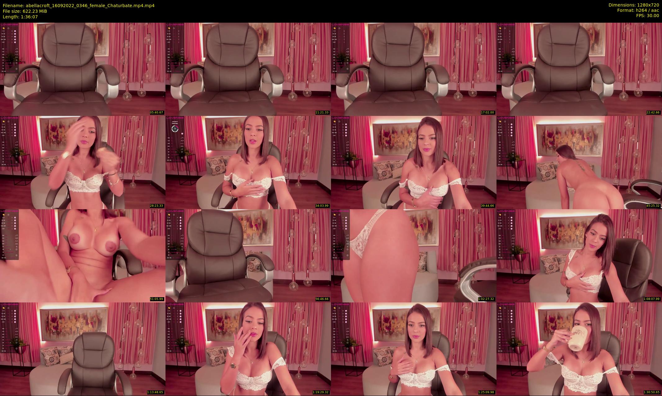 abellacroft — 97 minute Chaturbate female cam show recording, 720p, Sep 16, 2022