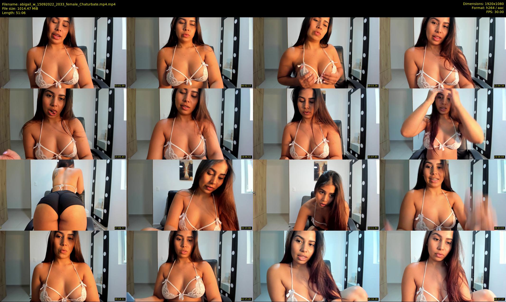 abigail_w — 52 minute Chaturbate female cam show recording, 1080p, Sep 15, 2022