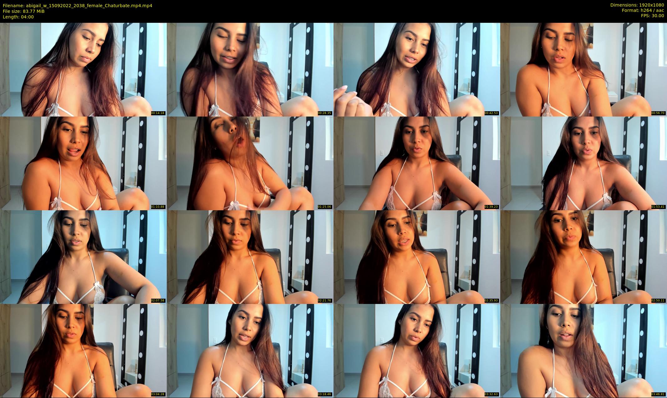 abigail_w — 4 minute Chaturbate female cam show recording, 1080p, Sep 15, 2022