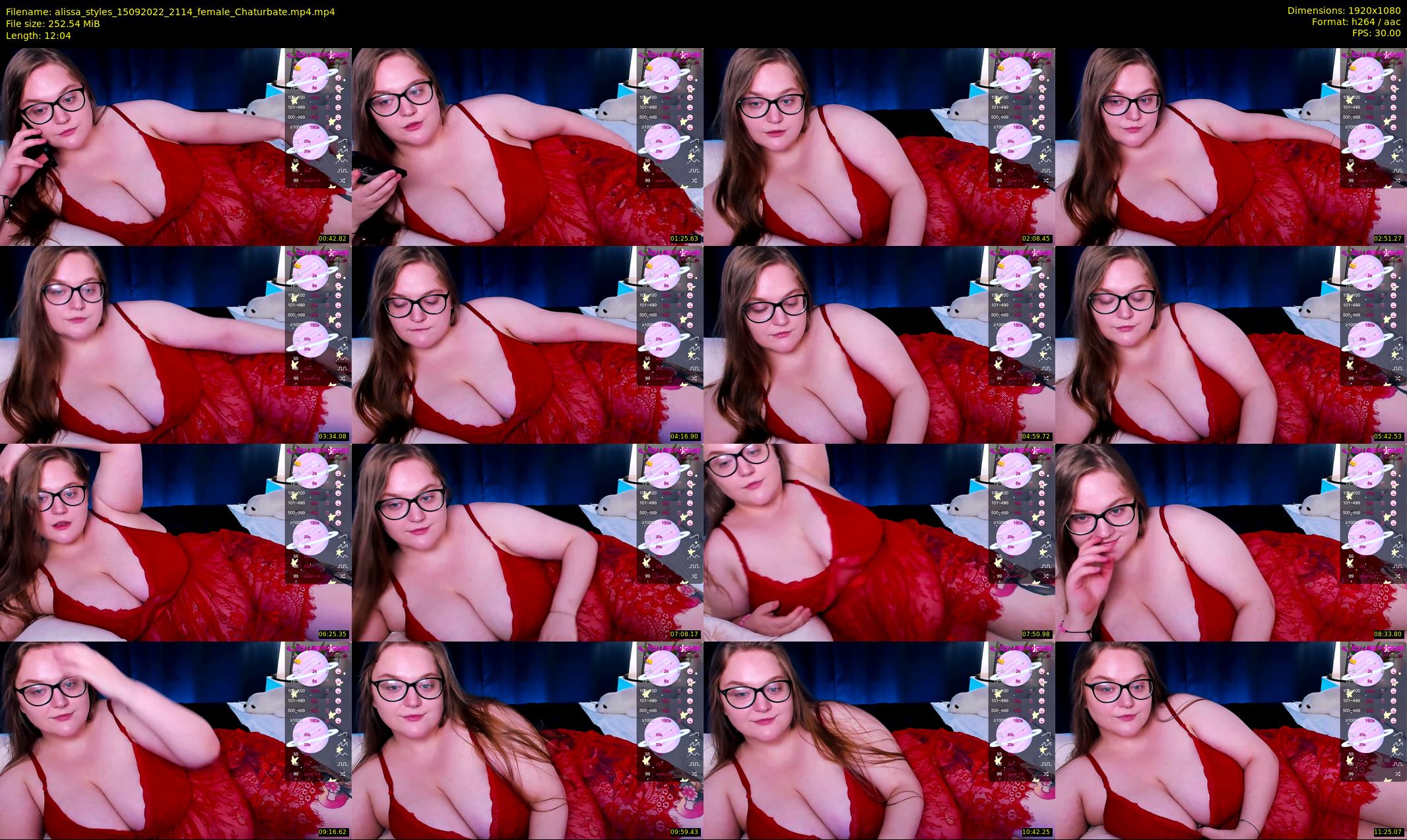 alissa_styles — 13 minute Chaturbate female cam show recording, 1080p, Sep 15, 2022