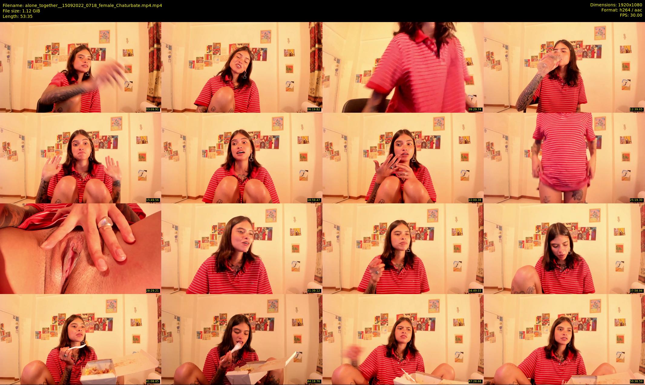 alone_together_ — 54 minute Chaturbate female cam show recording, 1080p, Sep 15, 2022