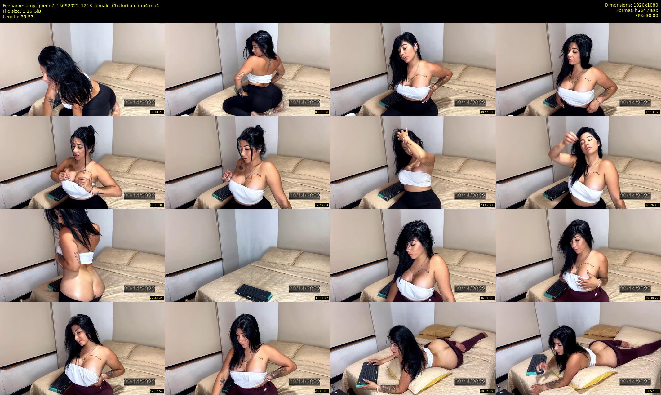 amy_queen7 — 56 minute Chaturbate female cam show recording, 1080p, Sep 15, 2022