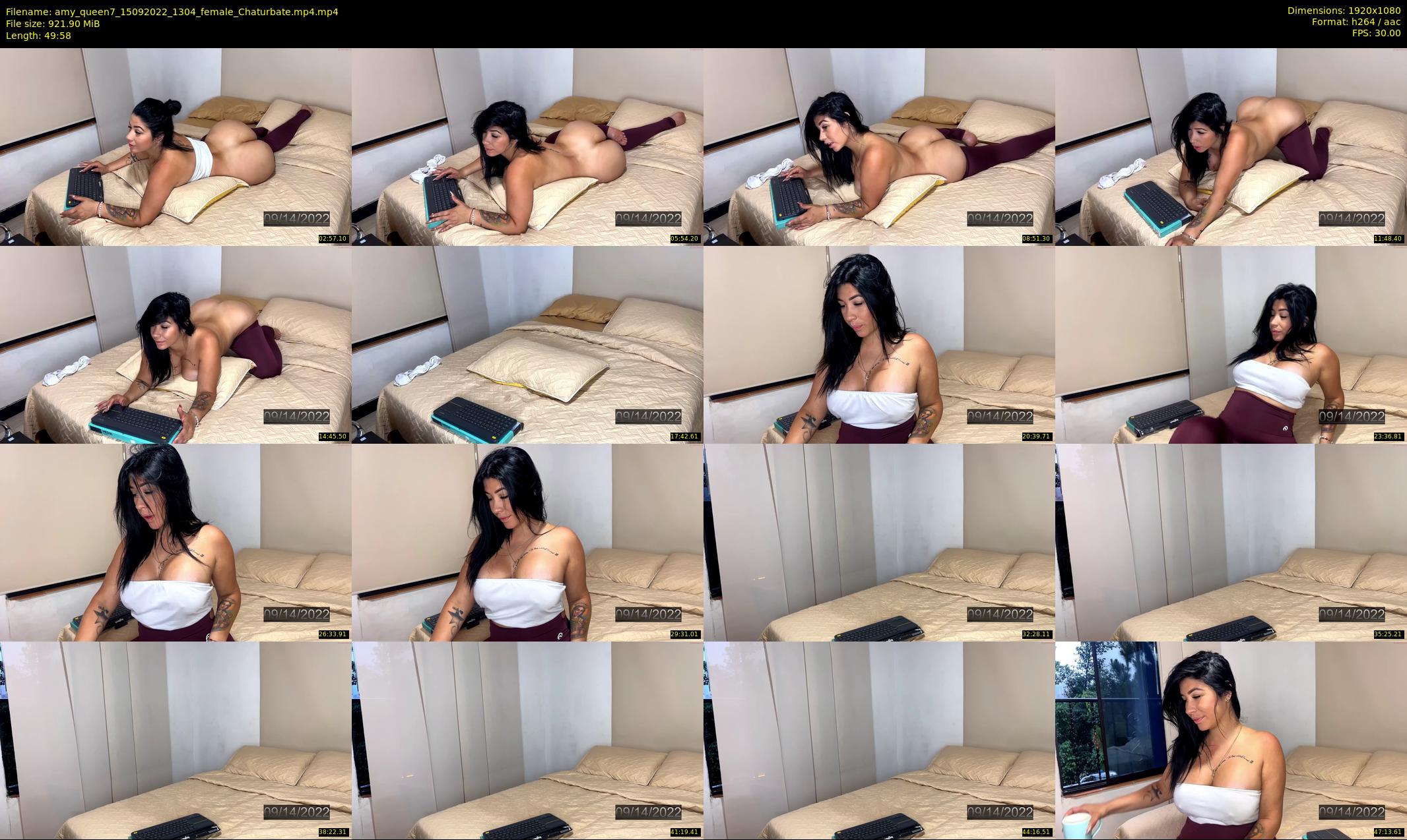 amy_queen7 — 50 minute Chaturbate female cam show recording, 1080p, Sep 15, 2022