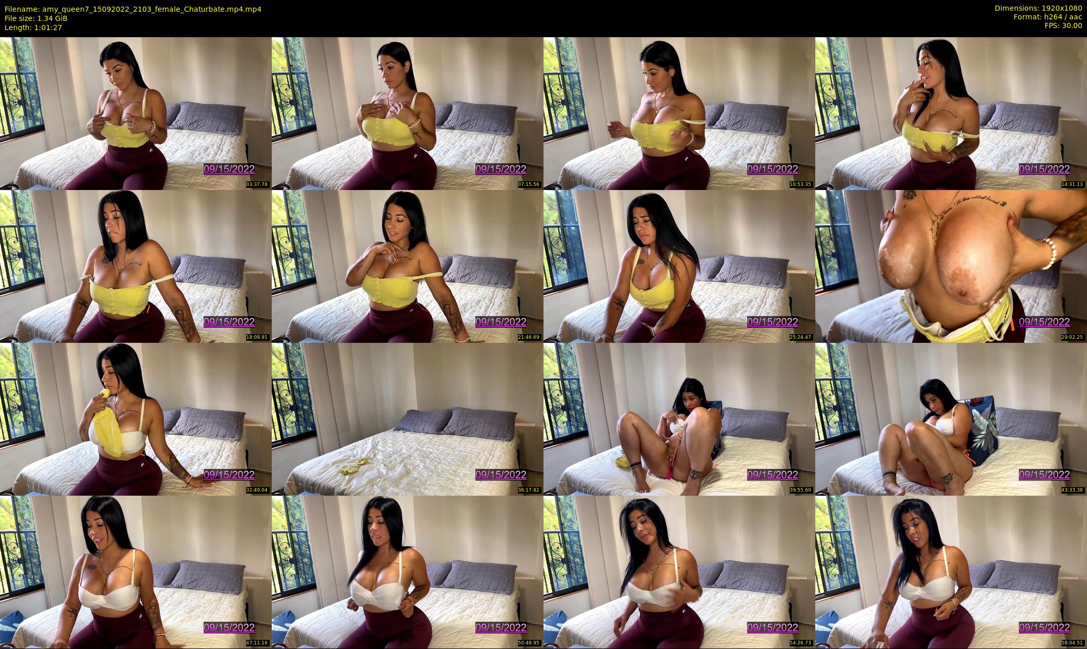 amy_queen7 — 62 minute Chaturbate female cam show recording, 1080p, Sep 15, 2022