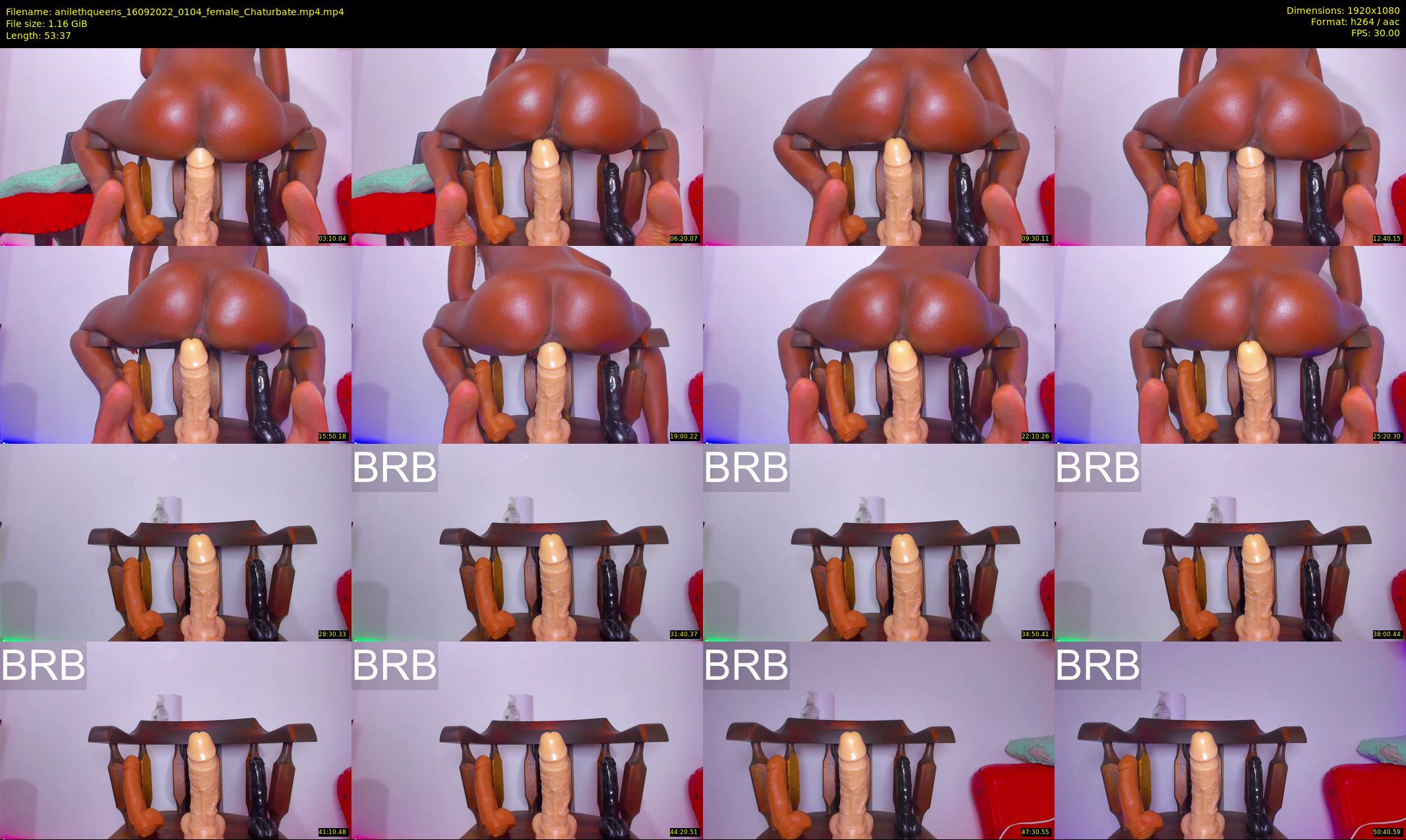 anilethqueens — 54 minute Chaturbate female cam show recording, 1080p, Sep 16, 2022