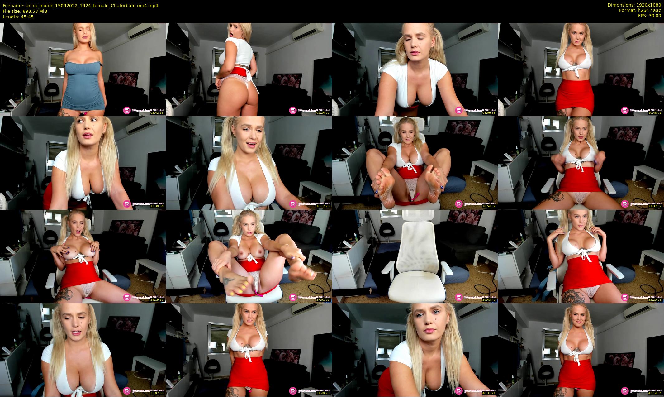 anna_monik — 46 minute Chaturbate couple cam show recording, 1080p, Sep 15, 2022