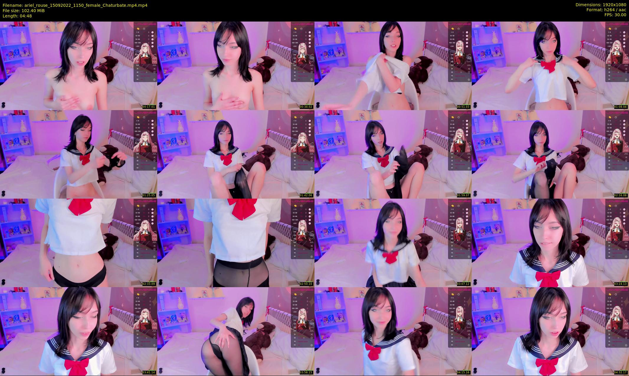 ariel_rouse — 5 minute Chaturbate female cam show recording, 1080p, Sep 15, 2022