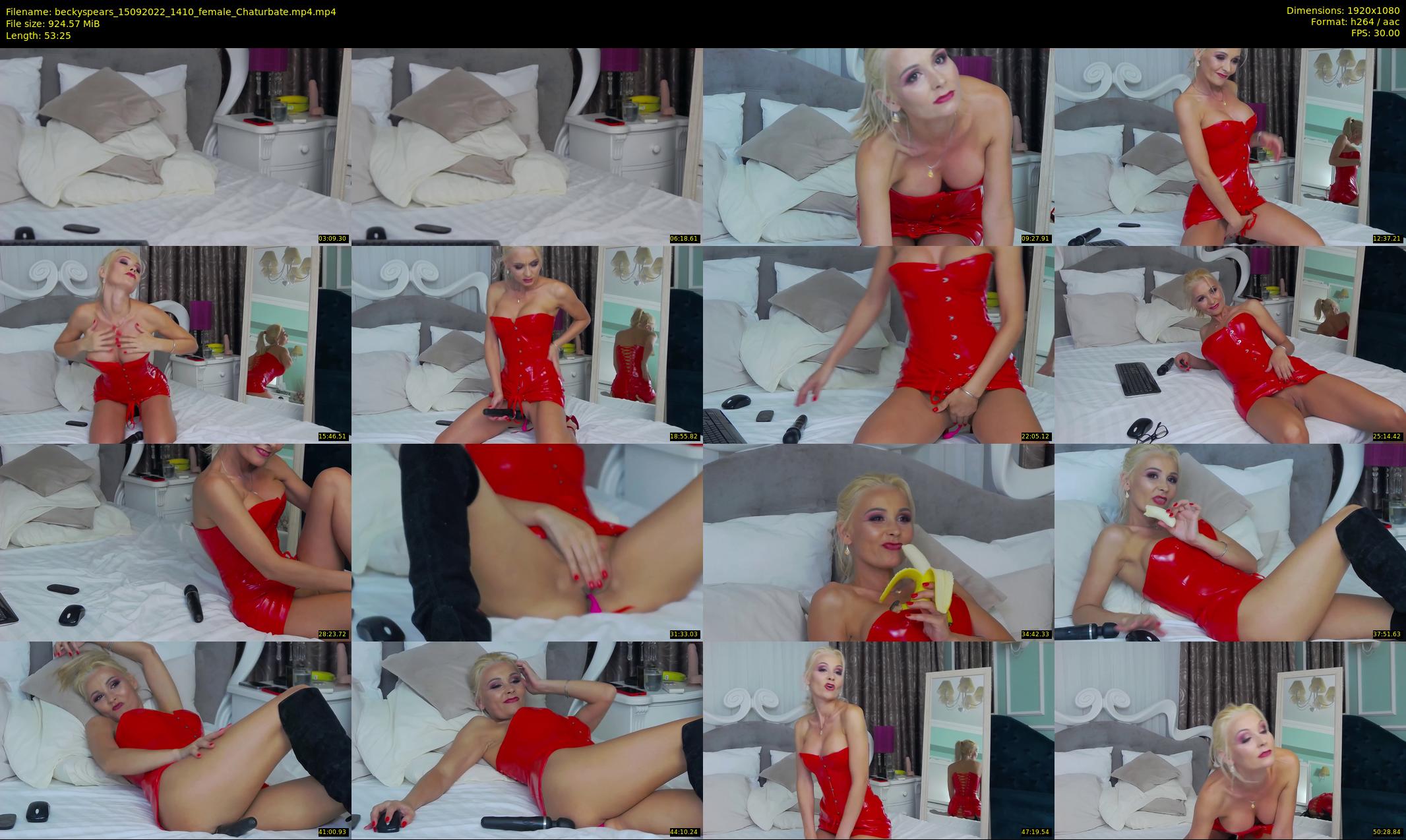 beckyspears — 54 minute Chaturbate female cam show recording, 1080p, Sep 15, 2022