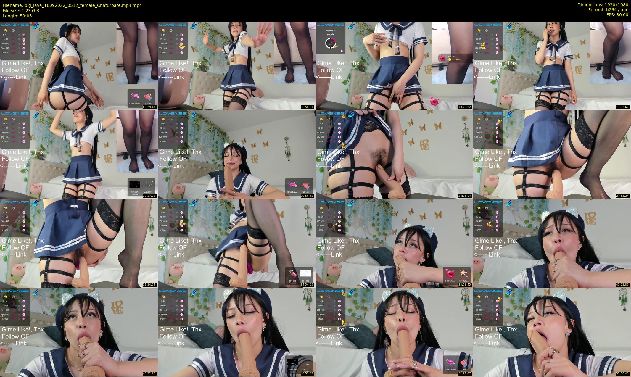 big_lava — 60 minute Chaturbate female cam show recording, 1080p, Sep 16, 2022