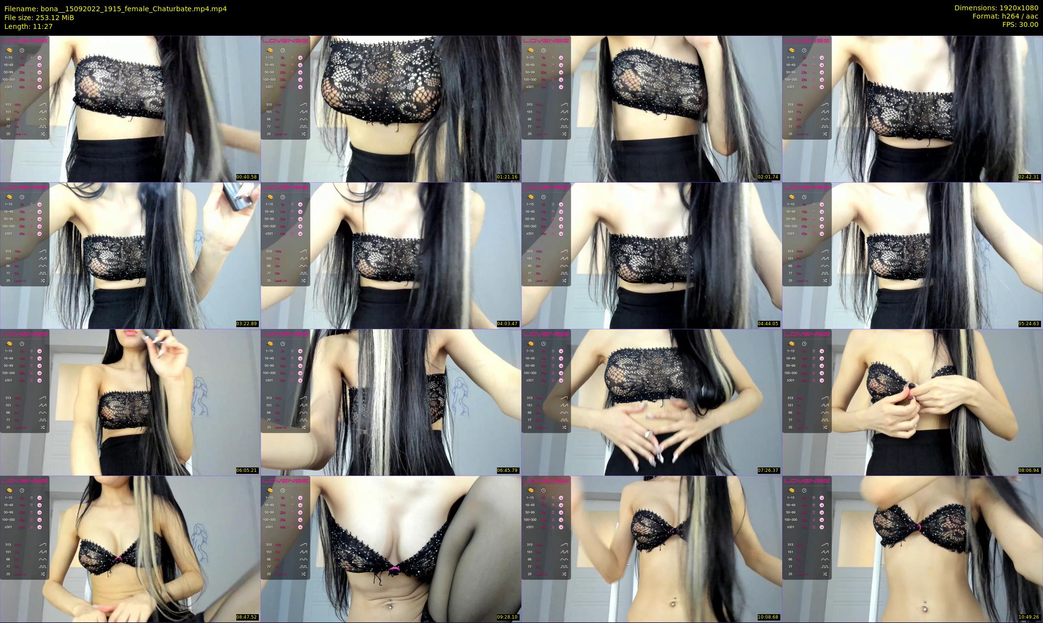 bona_ — 12 minute Chaturbate female cam show recording, 1080p, Sep 15, 2022