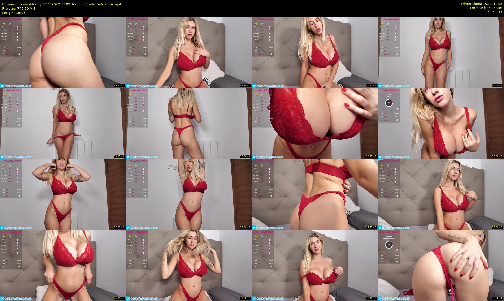bunnyblondy — 39 minute Chaturbate female cam show recording, 1080p, Sep 15, 2022