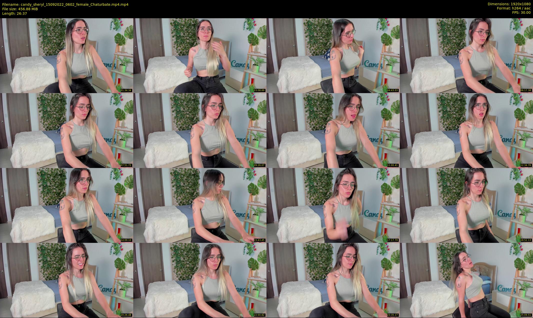candy_sheryl — 27 minute Chaturbate female cam show recording, 1080p, Sep 15, 2022