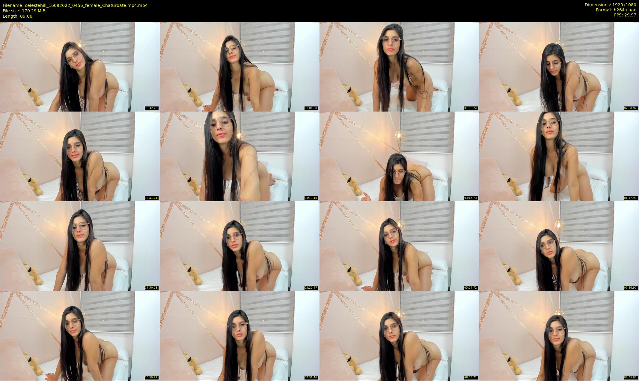 celestehill — 10 minute Chaturbate female cam show recording, 1080p, Sep 16, 2022