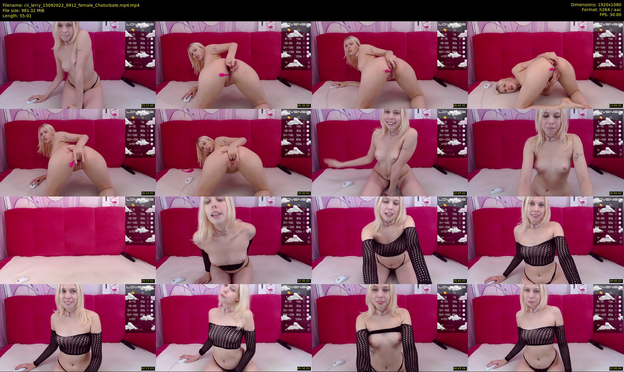 cii_lerry — 56 minute Chaturbate female cam show recording, 1080p, Sep 15, 2022