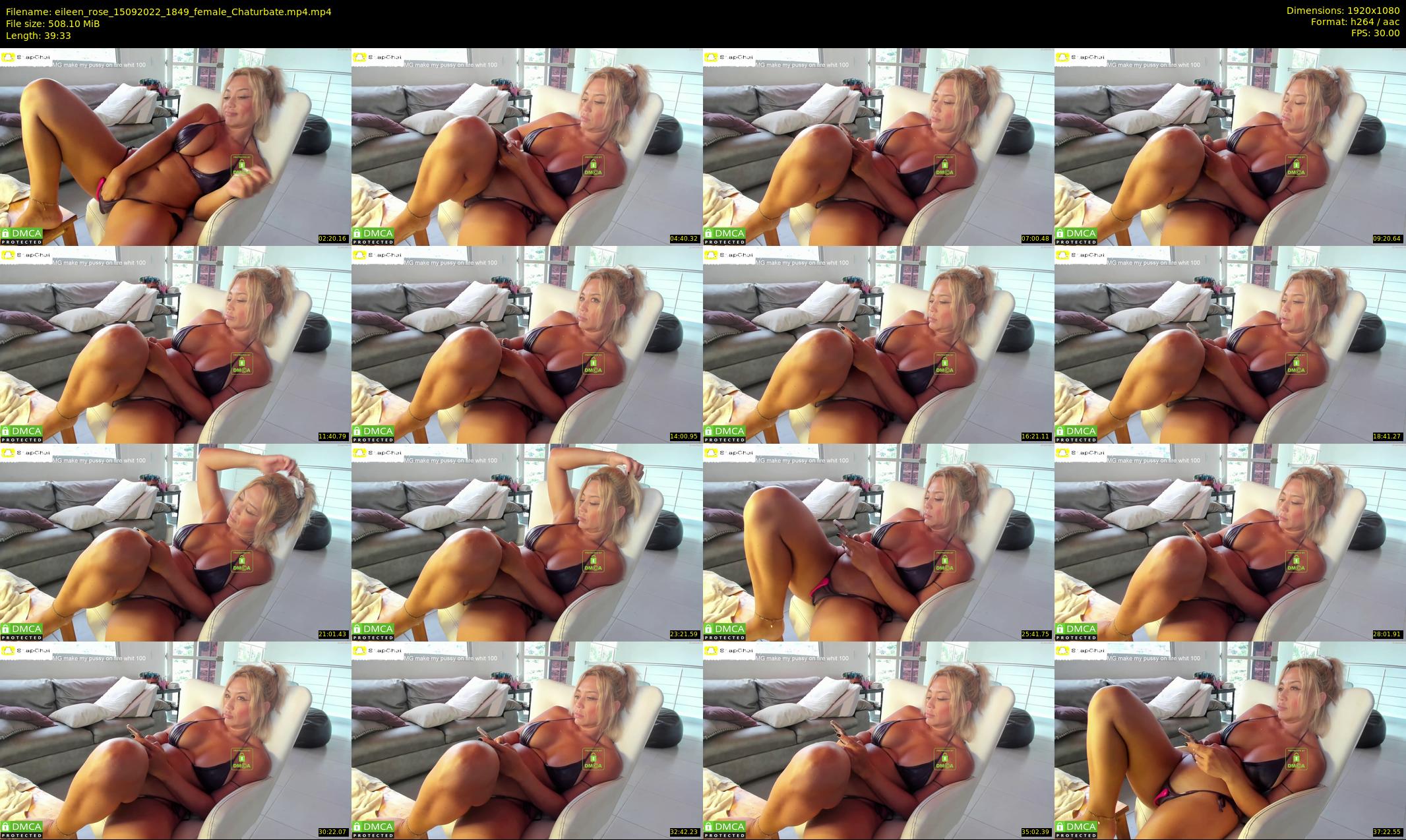 eileen_rose — 40 minute Chaturbate female cam show recording, 1080p, Sep 15, 2022