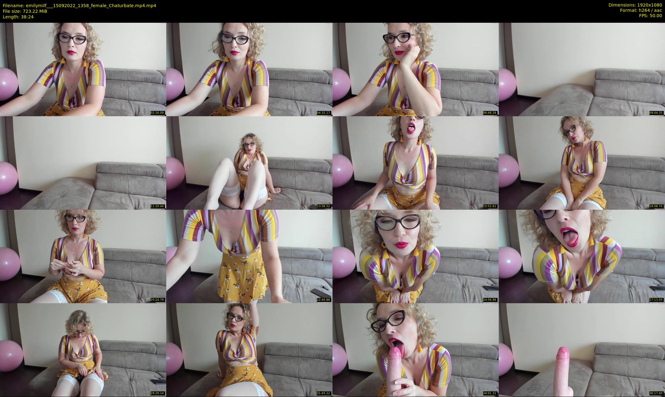 emilymilf__ — 39 minute Chaturbate female cam show recording, 1080p, Sep 15, 2022