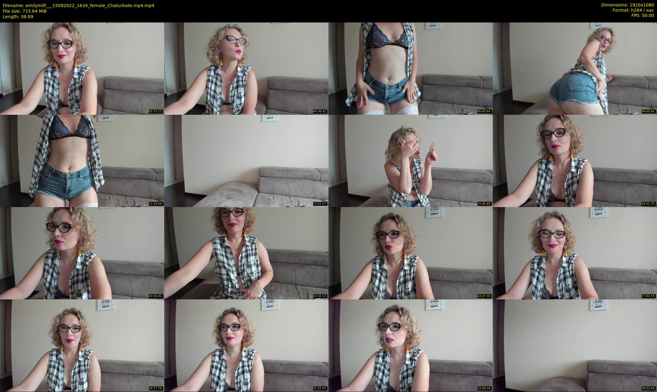 emilymilf__ — 39 minute Chaturbate female cam show recording, 1080p, Sep 15, 2022