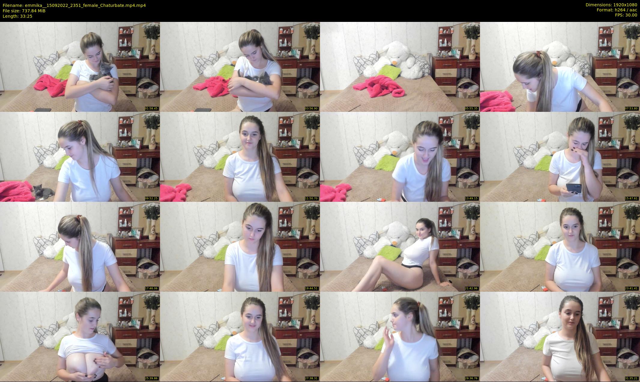 emmika_ — 34 minute Chaturbate female cam show recording, 1080p, Sep 15, 2022
