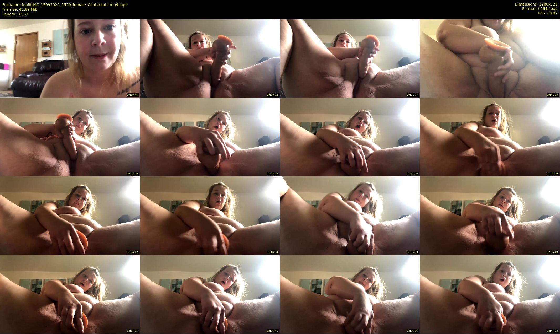 funflirt97 — 3 minute Chaturbate female cam show recording, 720p, Sep 15, 2022