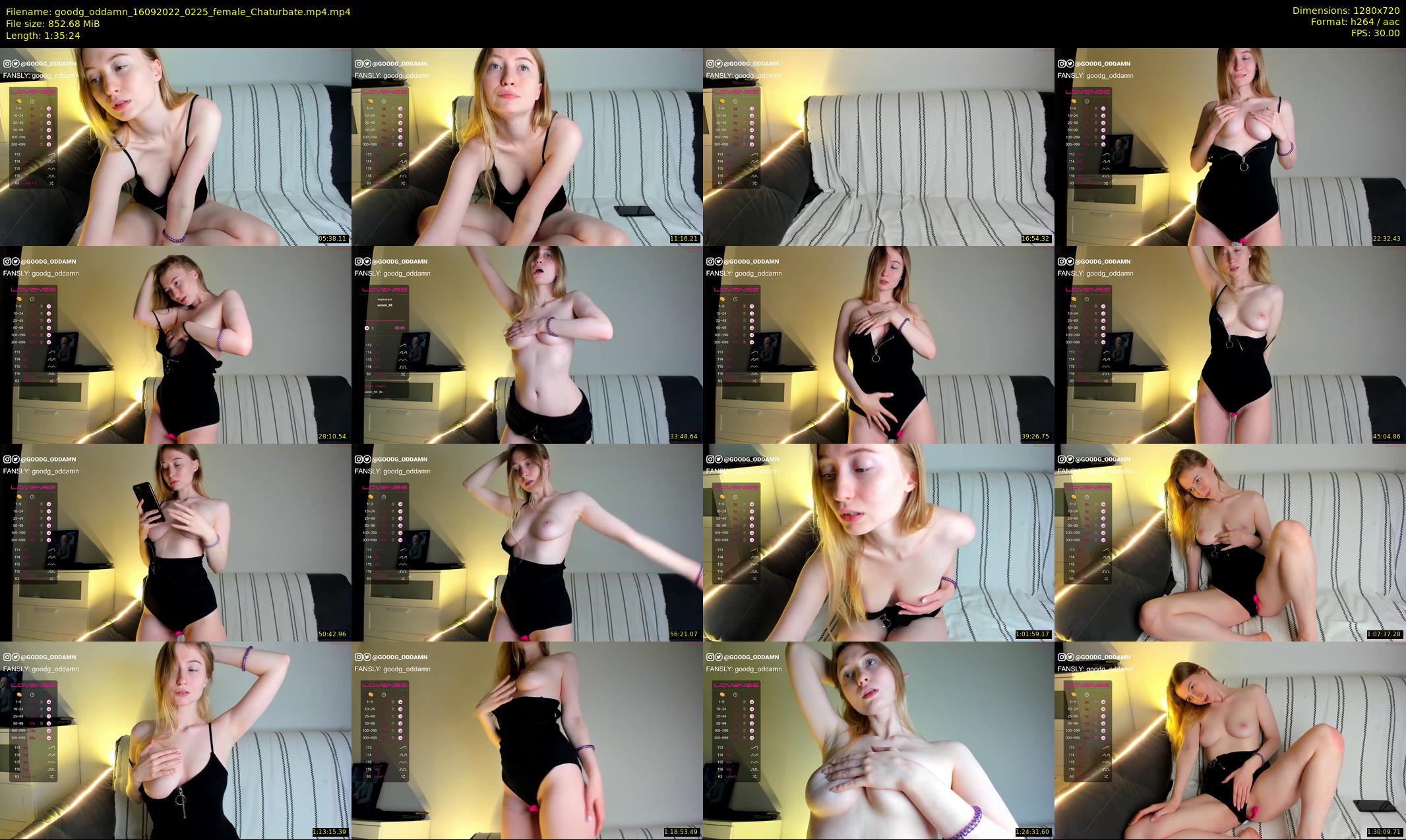 goodg_oddamn — 96 minute Chaturbate female cam show recording, 720p, Sep 16, 2022