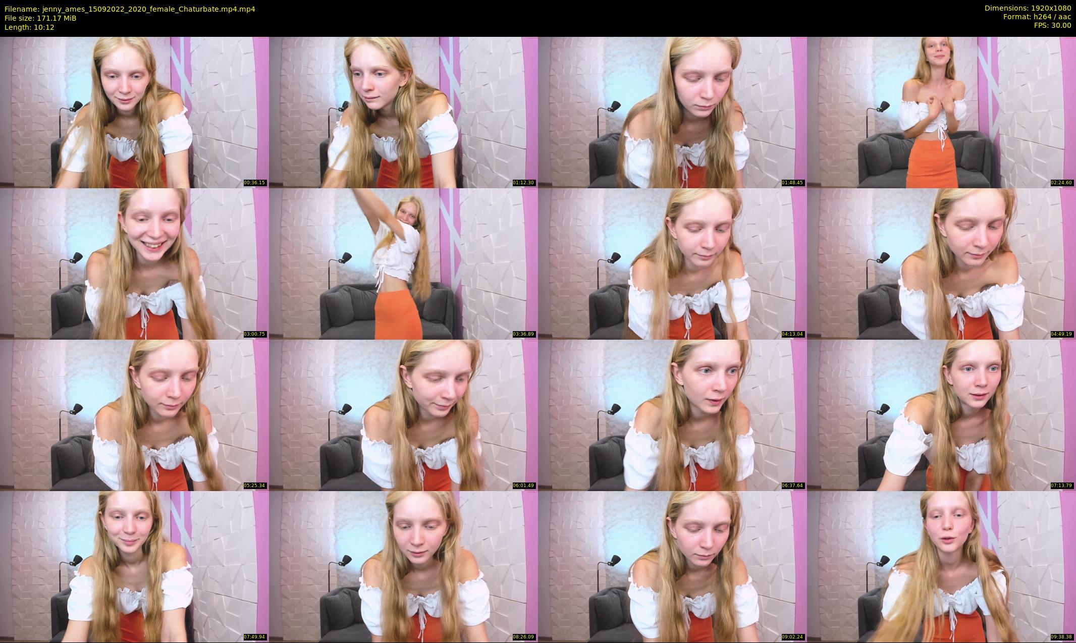 jenny_ames — 11 minute Chaturbate female cam show recording, 1080p, Sep 15, 2022