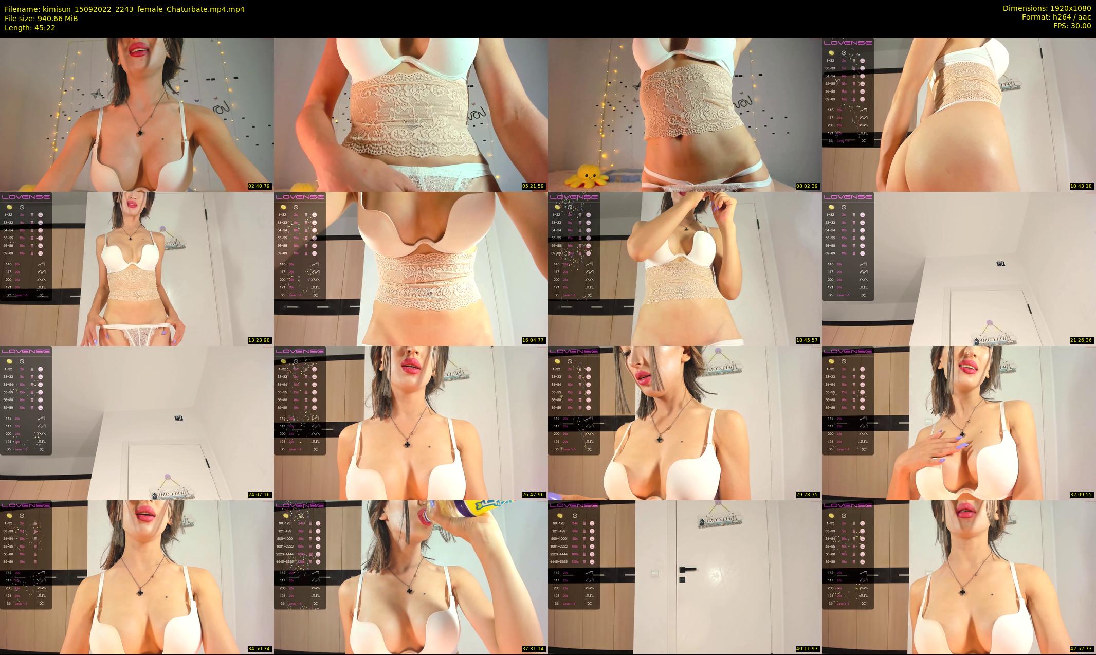 kimisun — 46 minute Chaturbate female cam show recording, 1080p, Sep 15, 2022