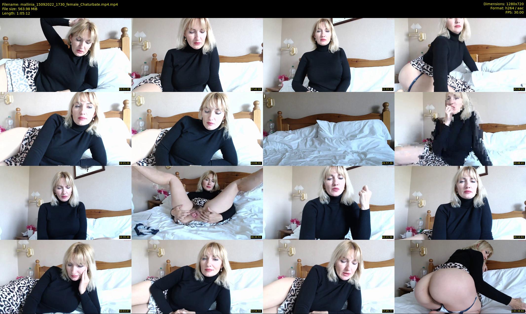 mallinia — 66 minute Chaturbate female cam show recording, 720p, Sep 15, 2022