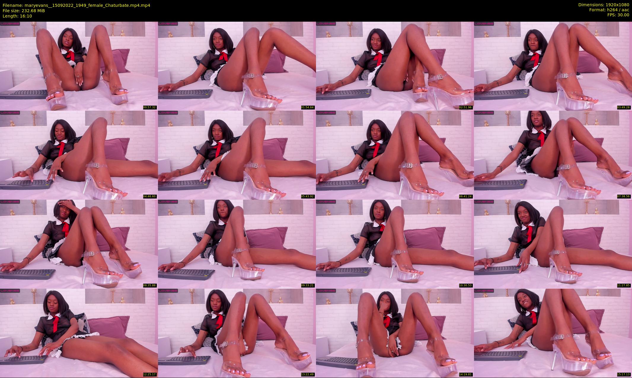 maryevans_ — 17 minute Chaturbate female cam show recording, 1080p, Sep 15, 2022
