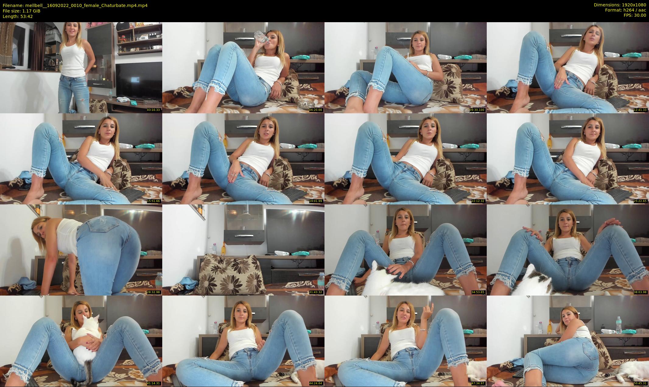 mellbell_ — 54 minute Chaturbate female cam show recording, 1080p, Sep 16, 2022