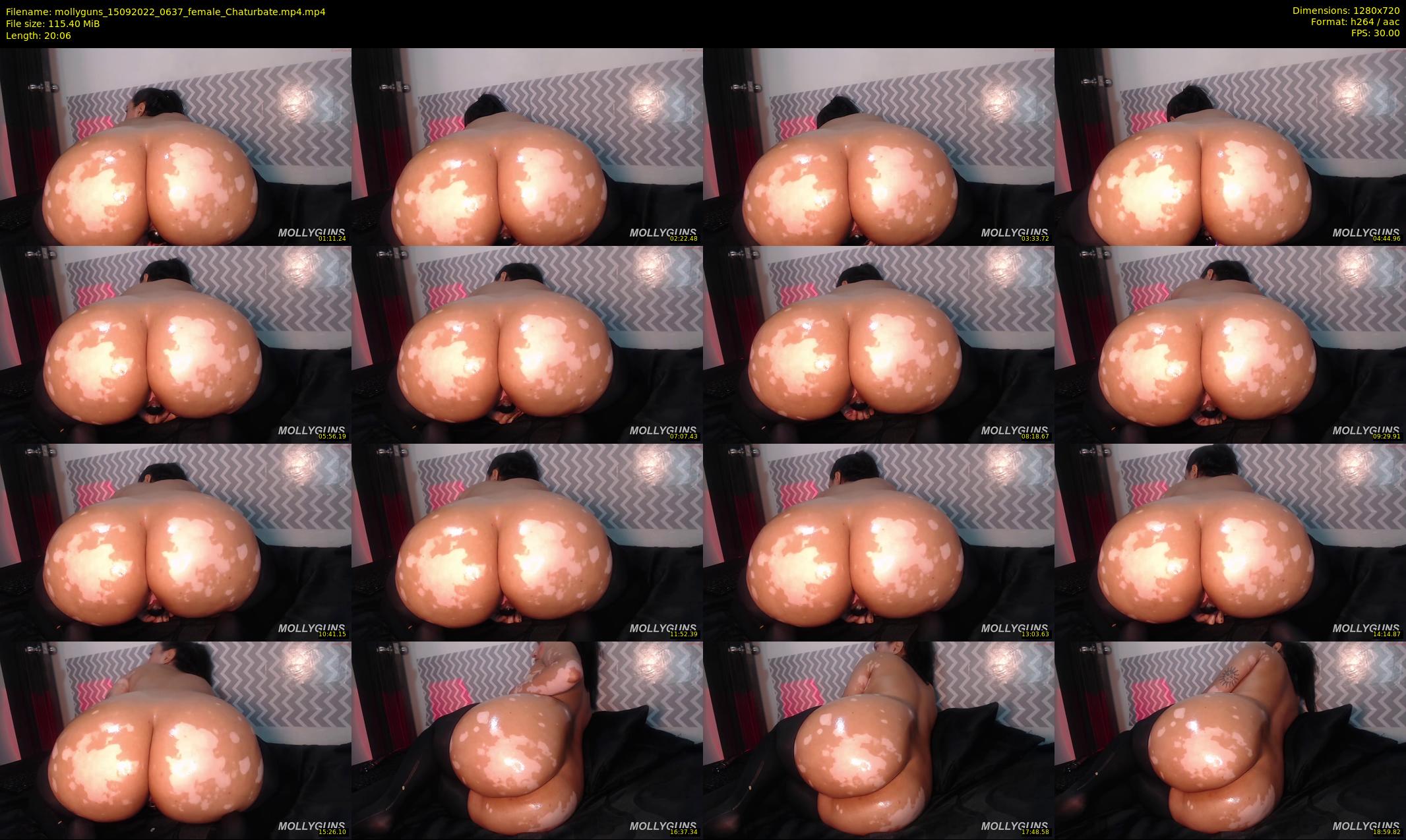 mollyguns — 21 minute Chaturbate female cam show recording, 720p, Sep 15, 2022