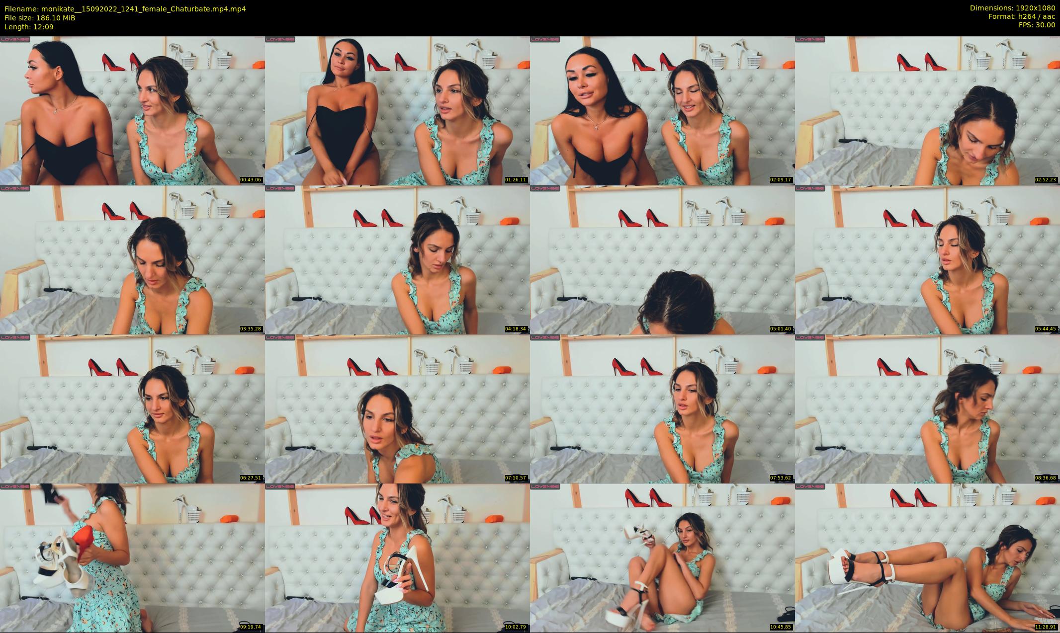 monikate_ — 13 minute Chaturbate couple cam show recording, 1080p, Sep 15, 2022