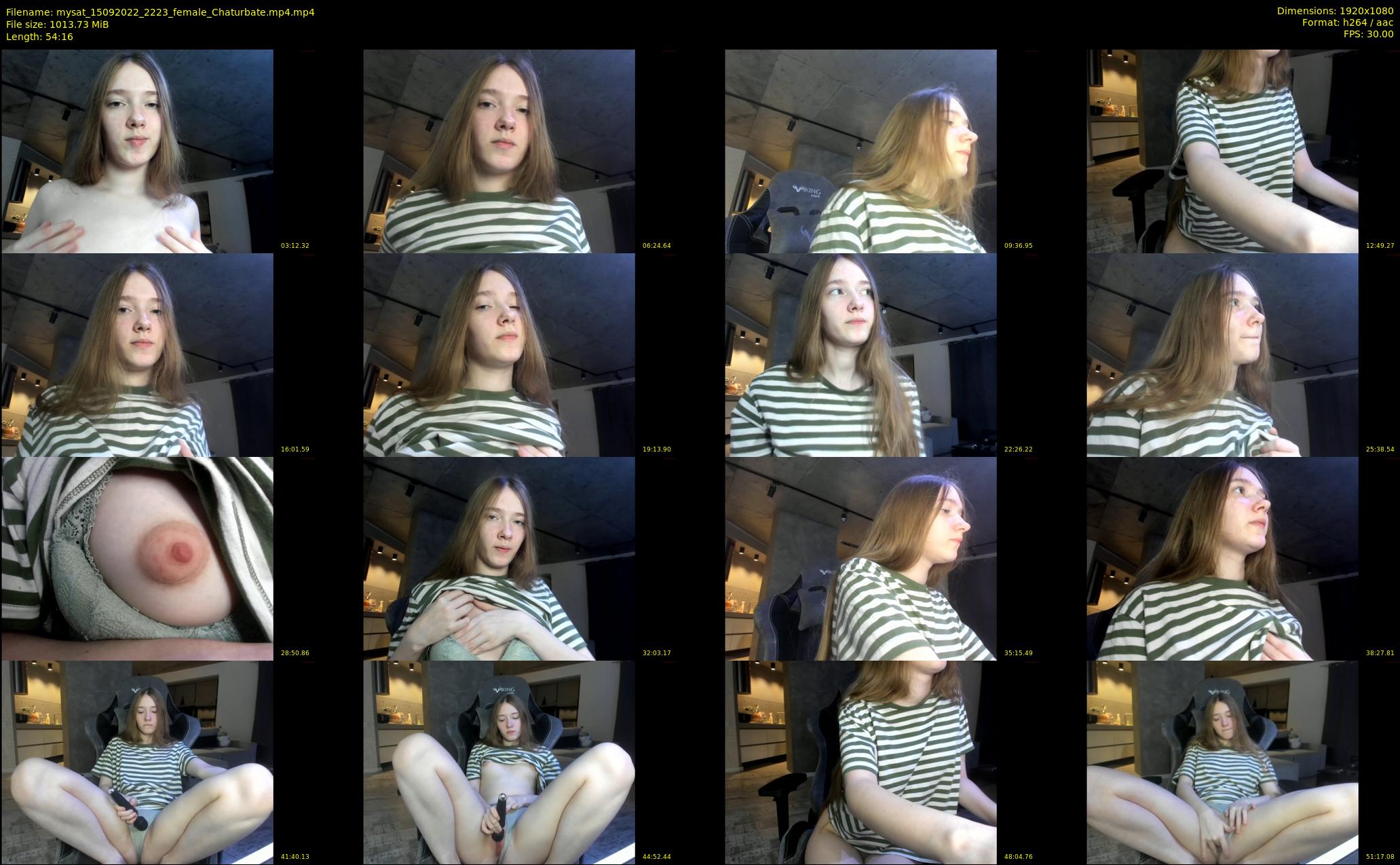 mysat — 55 minute Chaturbate female cam show recording, 1080p, Sep 15, 2022