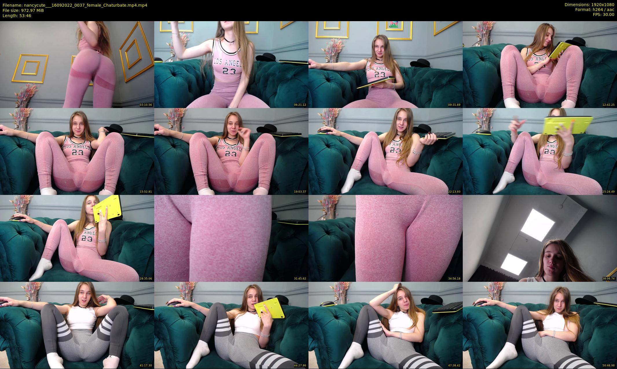 nancycute__ — 54 minute Chaturbate female cam show recording, 1080p, Sep 16, 2022