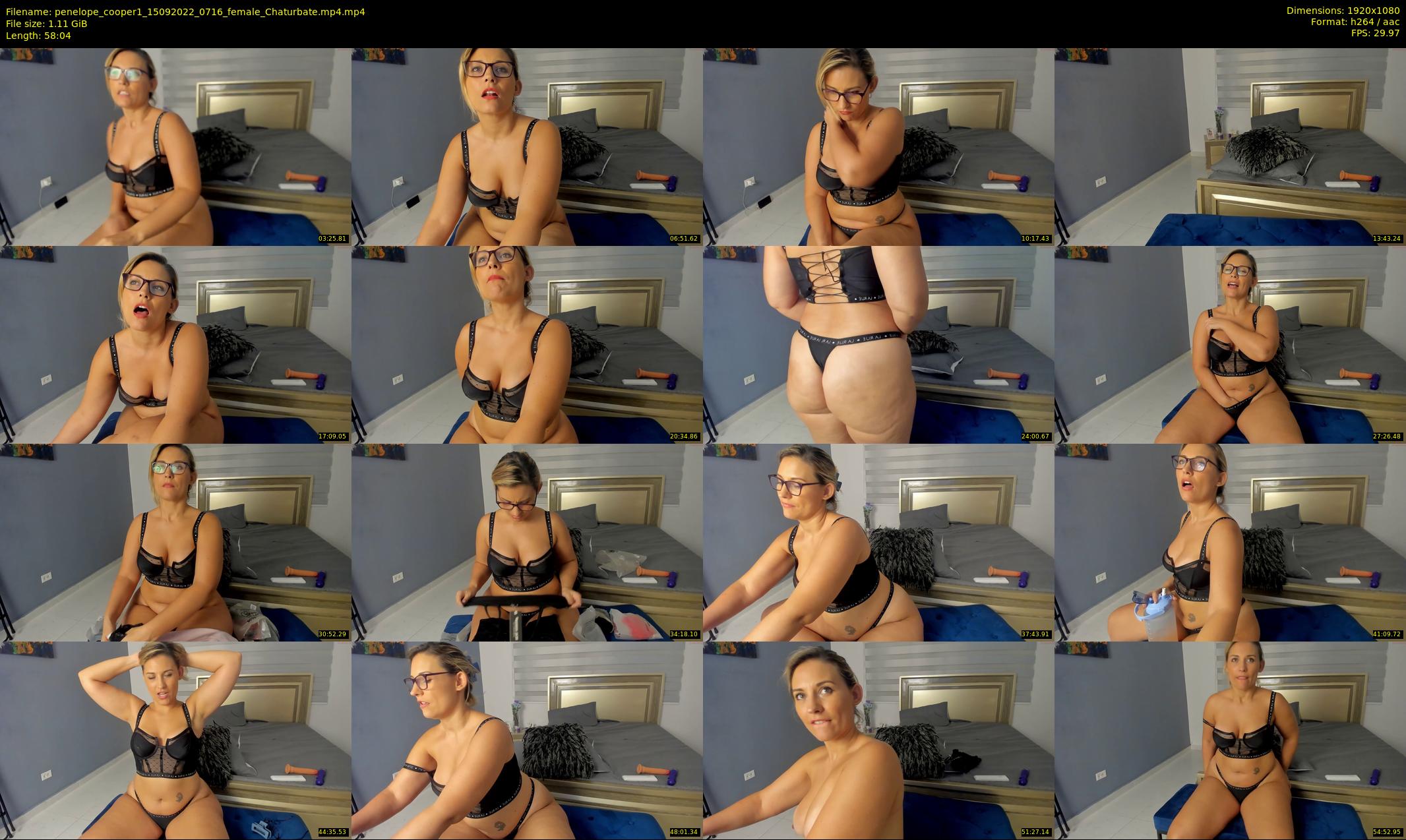 penelope_cooper1 — 59 minute Chaturbate female cam show recording, 1080p, Sep 15, 2022