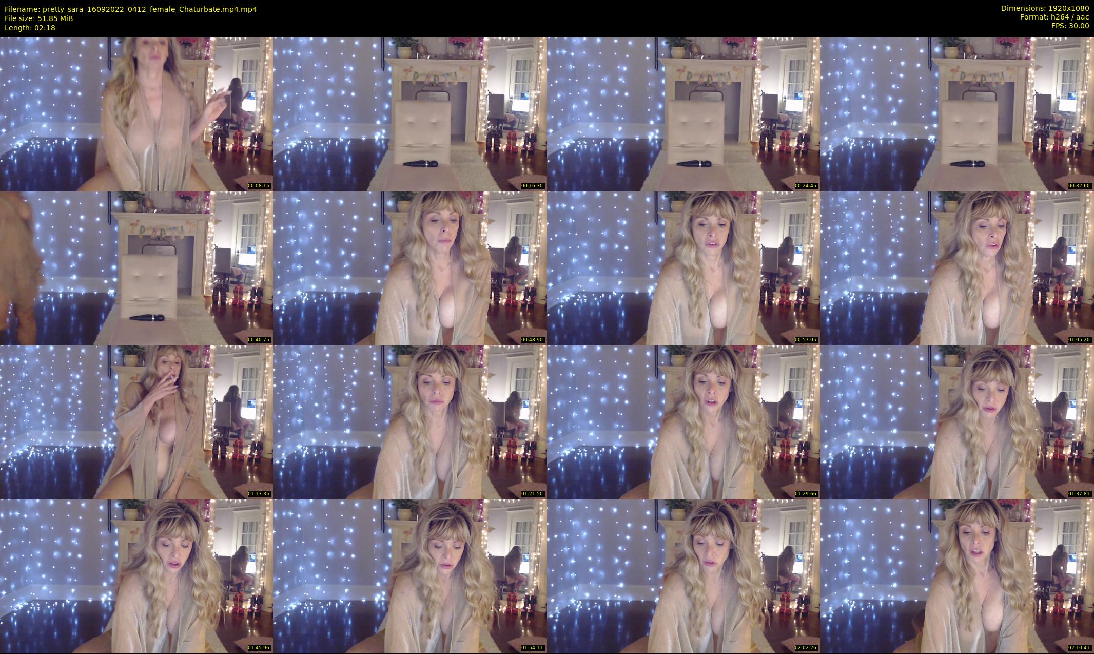 pretty_sara — 3 minute Chaturbate female cam show recording, 1080p, Sep 16, 2022
