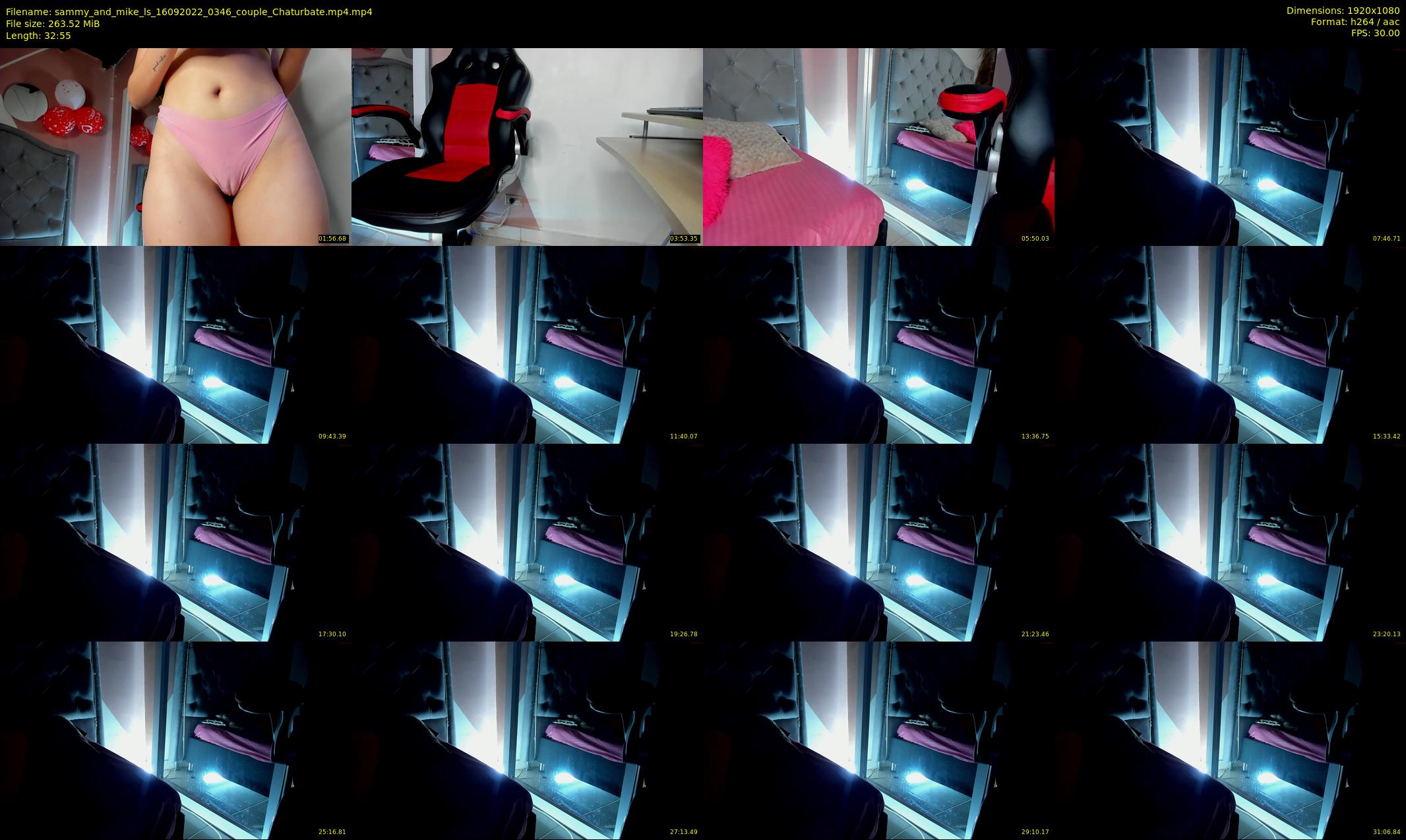 sammy_and_mike_ls — 33 minute Chaturbate couple cam show recording, 1080p, Sep 16, 2022