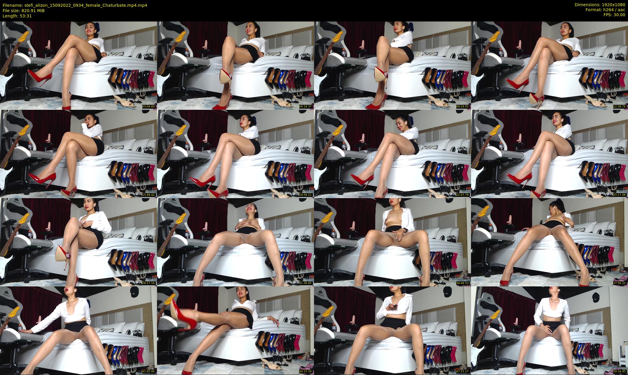 stefi_alizon — 54 minute Chaturbate female cam show recording, 1080p, Sep 15, 2022