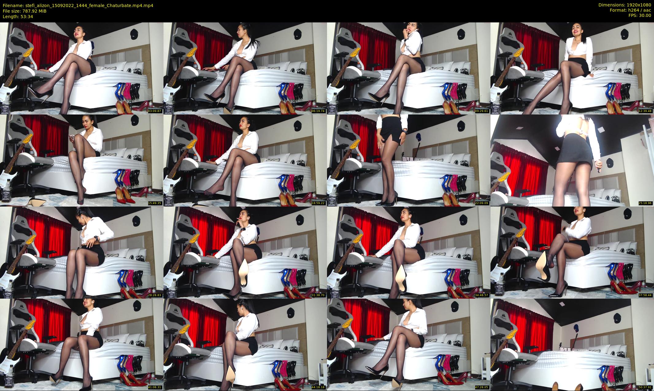 stefi_alizon — 54 minute Chaturbate female cam show recording, 1080p, Sep 15, 2022