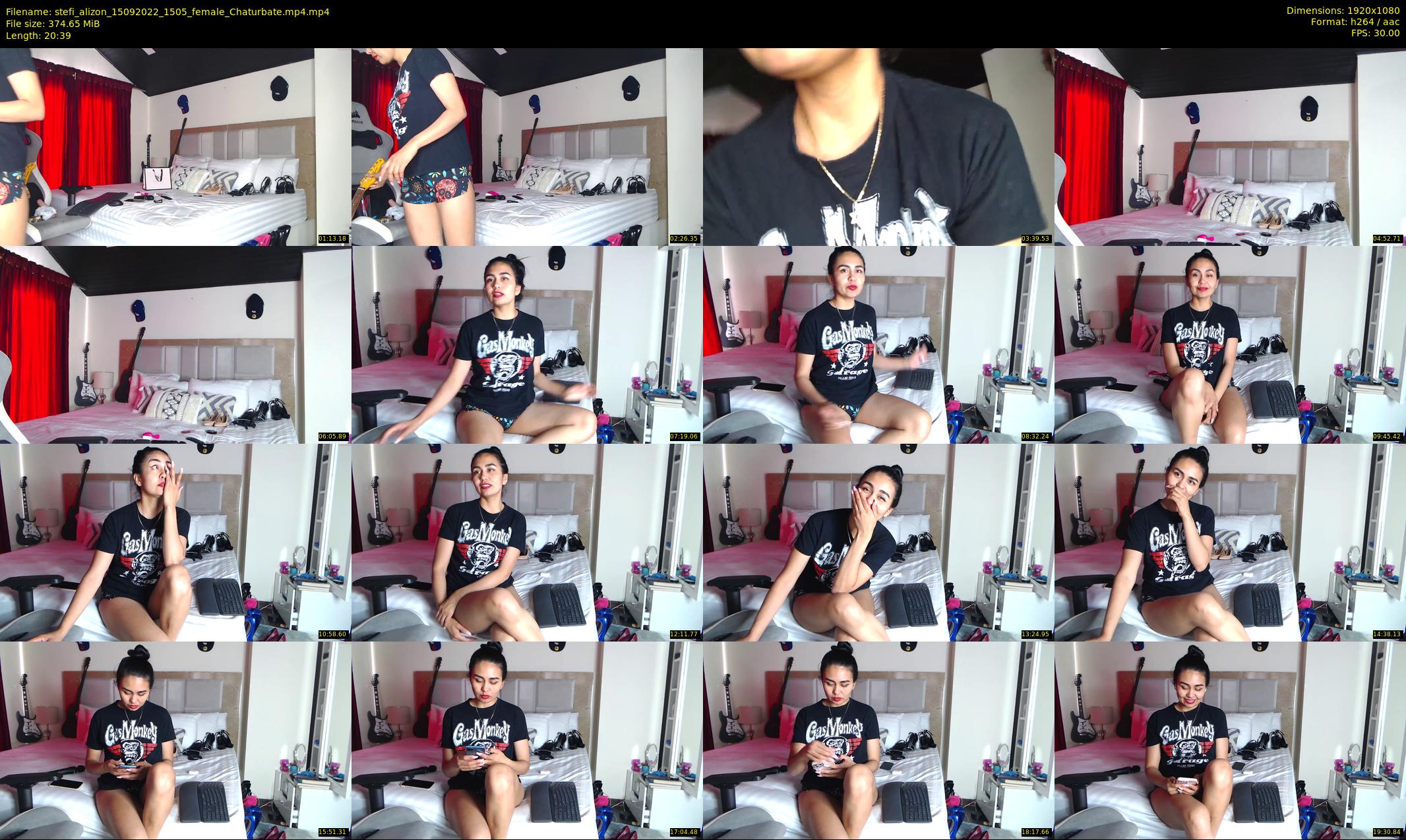 stefi_alizon — 21 minute Chaturbate female cam show recording, 1080p, Sep 15, 2022
