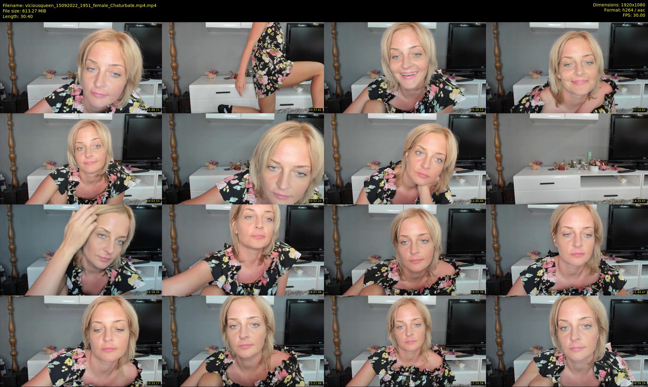 viciousqueen — 31 minute Chaturbate female cam show recording, 1080p, Sep 15, 2022