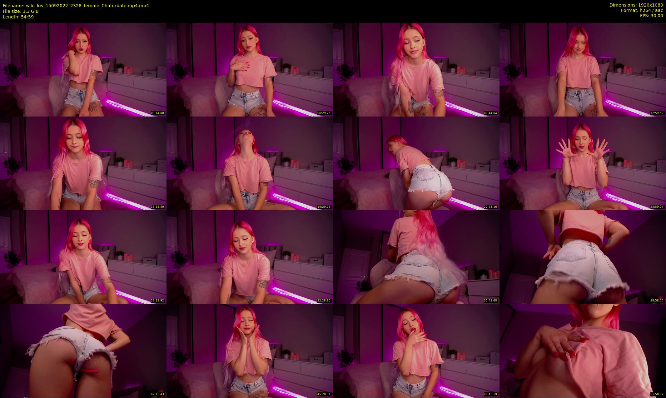 wild_lov — 55 minute Chaturbate female cam show recording, 1080p, Sep 15, 2022