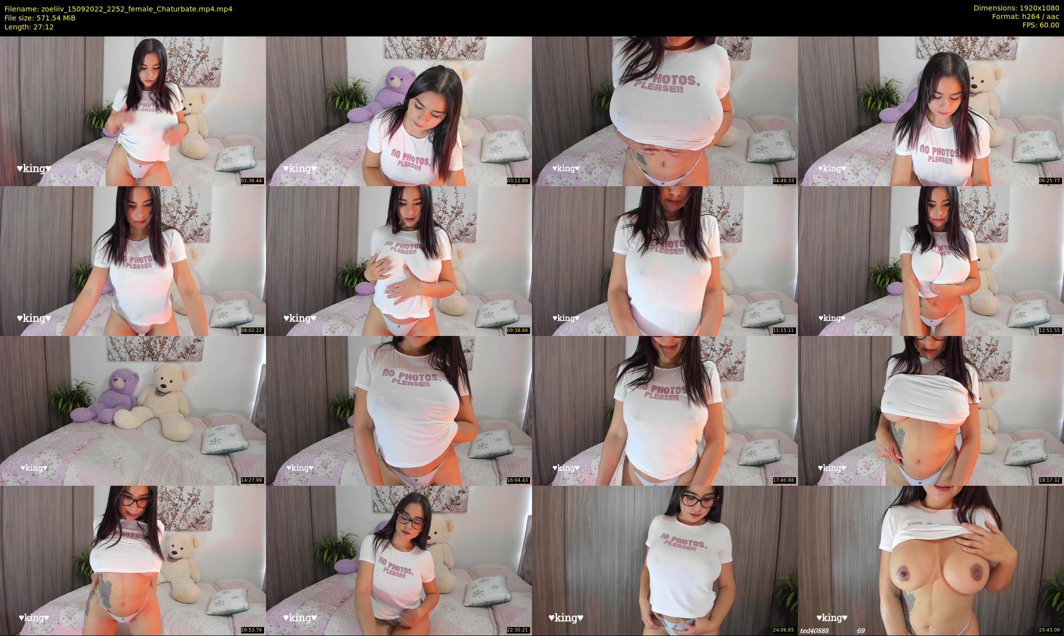 zoeliiv — 28 minute Chaturbate female cam show recording, 1080p, Sep 15, 2022