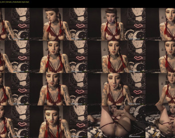666deathgasm — 57 minute Chaturbate female cam show recording, 1080p, Sep 16, 2022