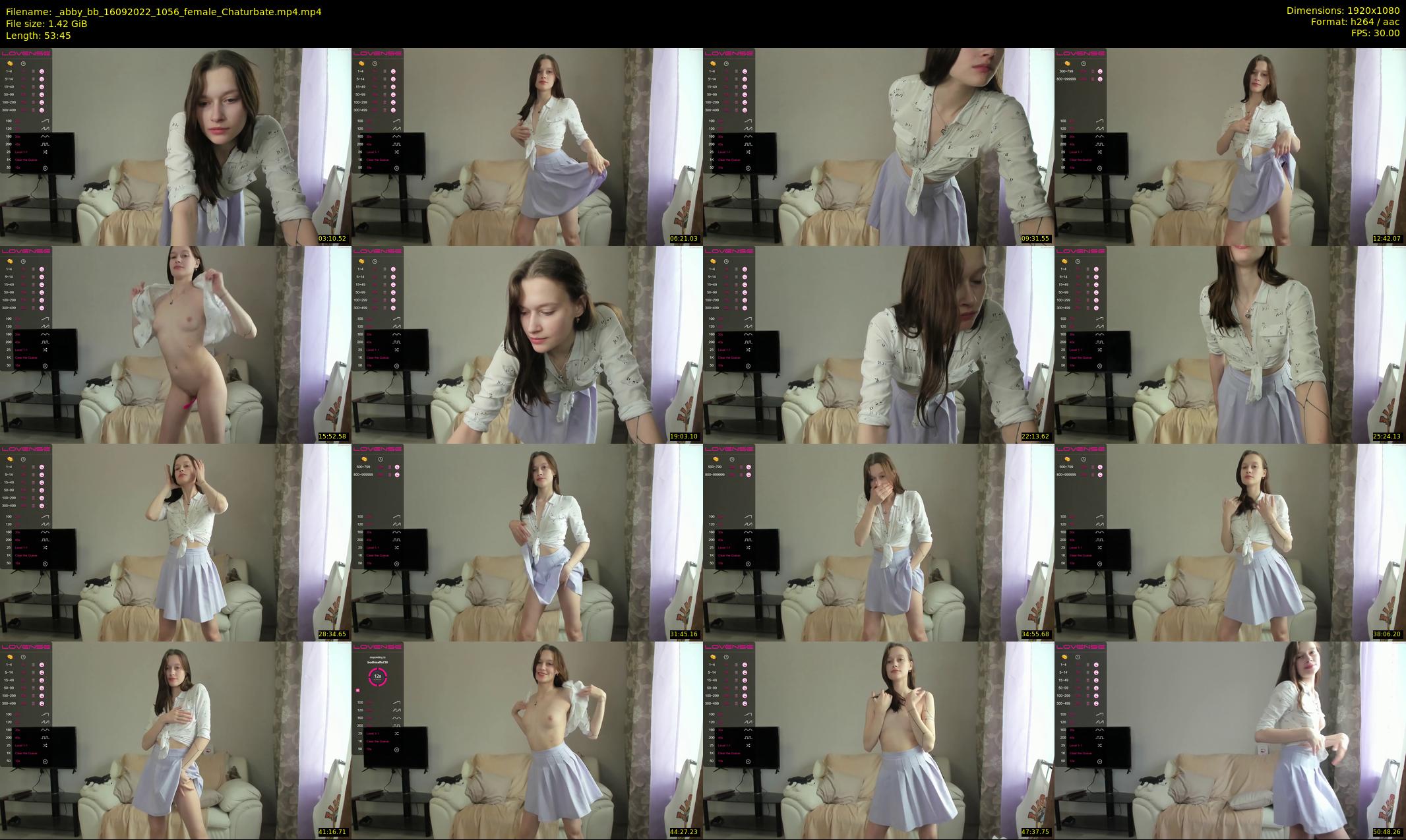 _abby_bb — 54 minute Chaturbate female cam show recording, 1080p, Sep 16, 2022