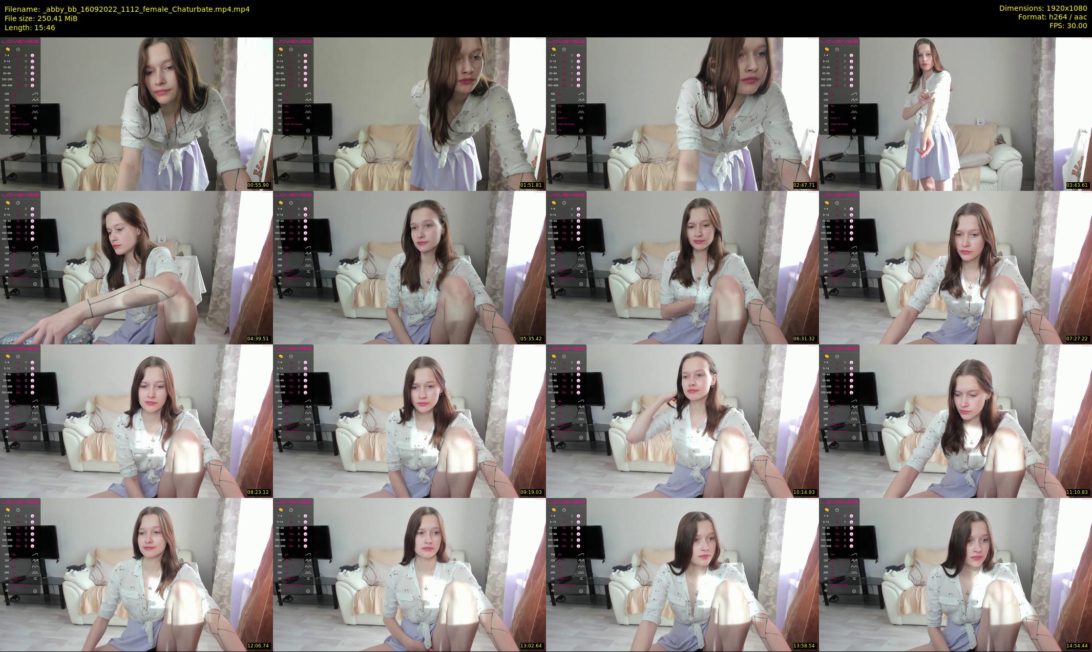 _abby_bb — 16 minute Chaturbate female cam show recording, 1080p, Sep 16, 2022