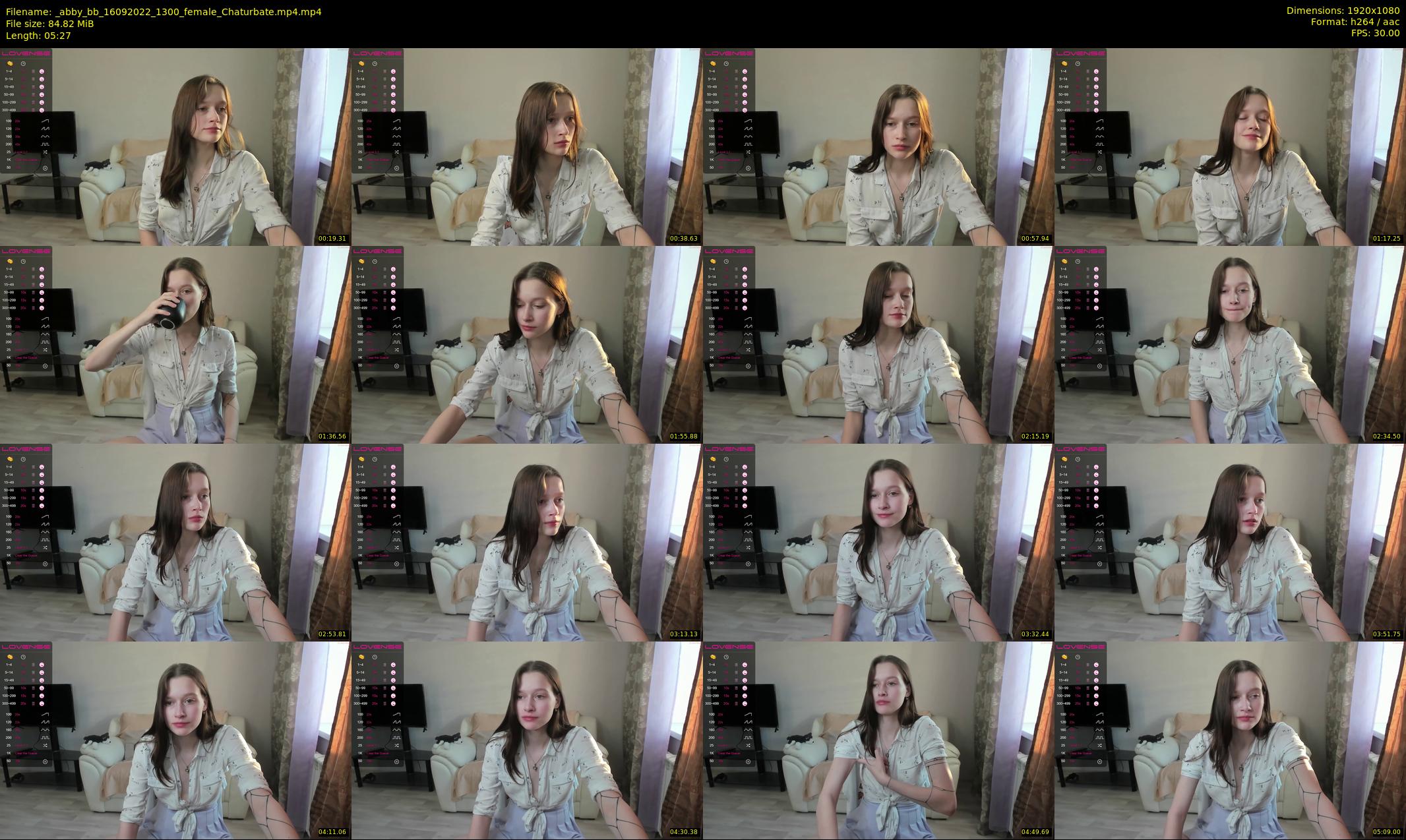 _abby_bb — 6 minute Chaturbate female cam show recording, 1080p, Sep 16, 2022