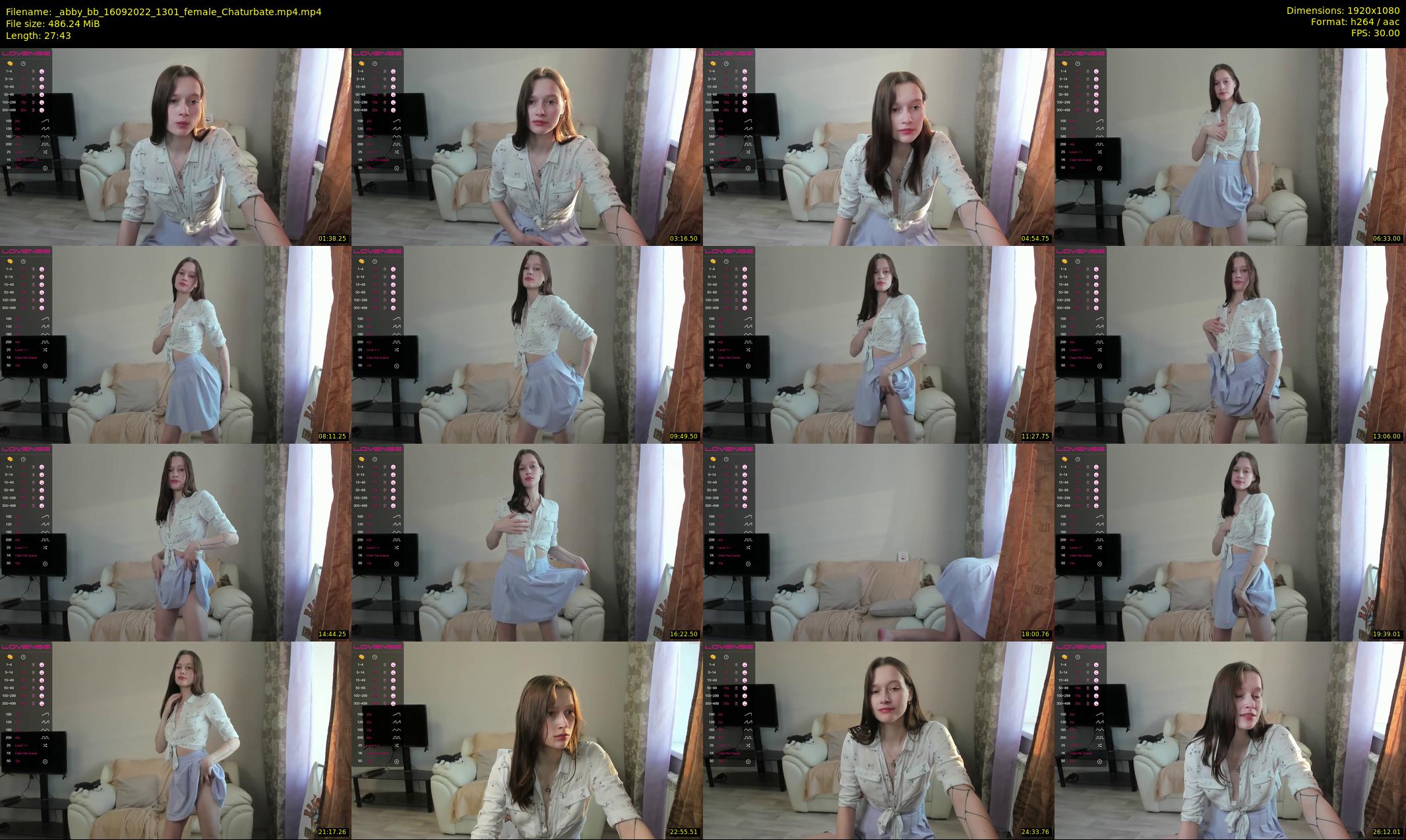 _abby_bb — 28 minute Chaturbate female cam show recording, 1080p, Sep 16, 2022