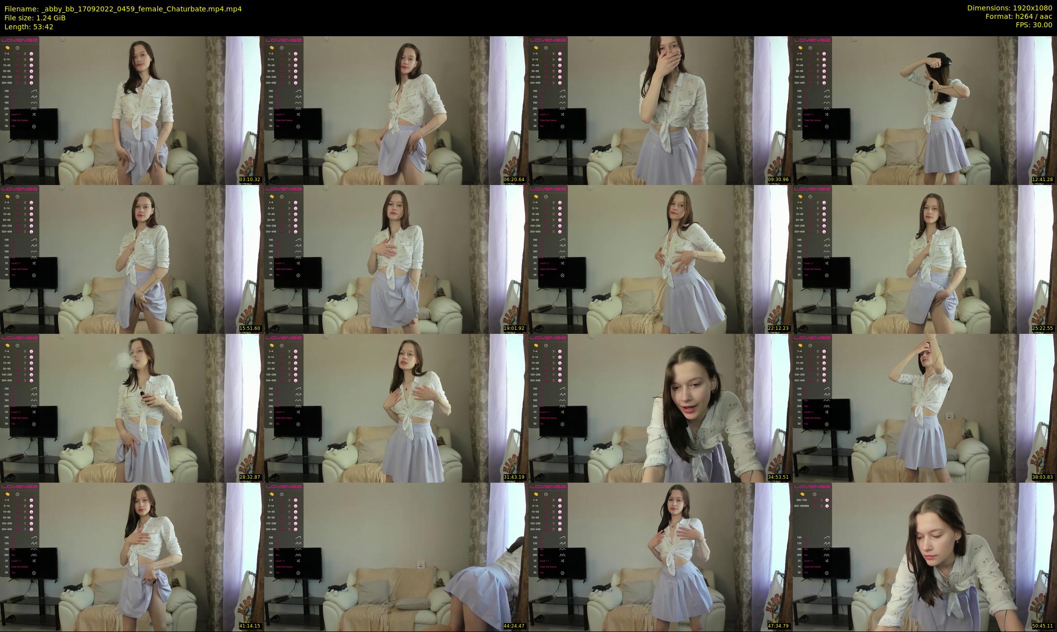 _abby_bb — 54 minute Chaturbate female cam show recording, 1080p, Sep 17, 2022