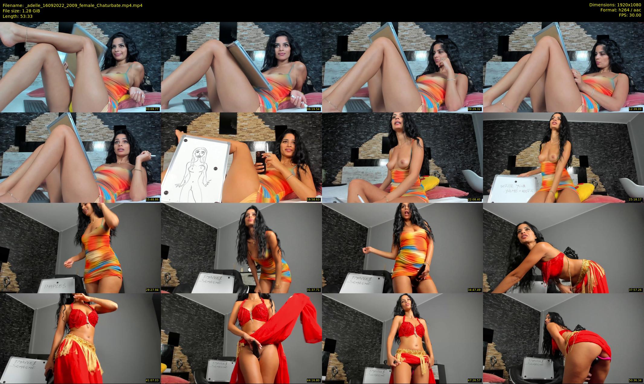 _adelle — 54 minute Chaturbate female cam show recording, 1080p, Sep 16, 2022