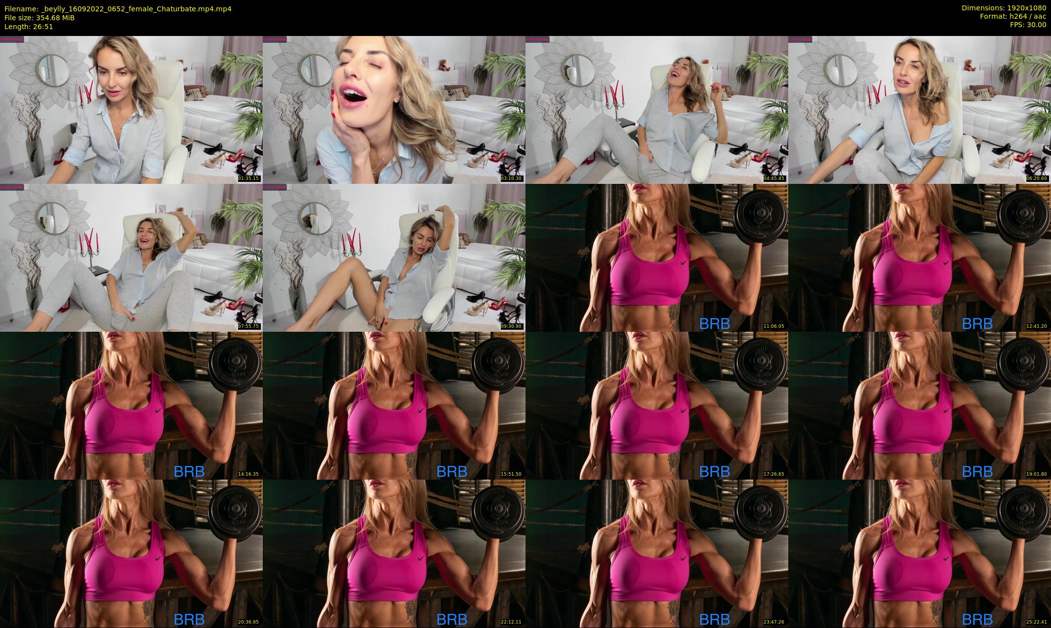 _beylly — 27 minute Chaturbate female cam show recording, 1080p, Sep 16, 2022